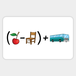 (Cherry - Chair) + Bus Sticker